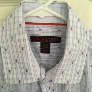 Linea Uomo 15.5 34/35 dress shirt